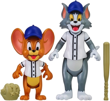 Tom & Jerry Filmmomente Actionfiguren Tom und Jerry beim Baseball von Moose